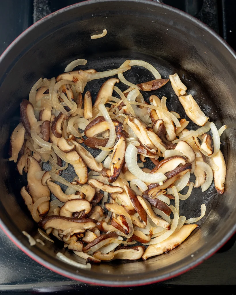 Sauteed mushrooms