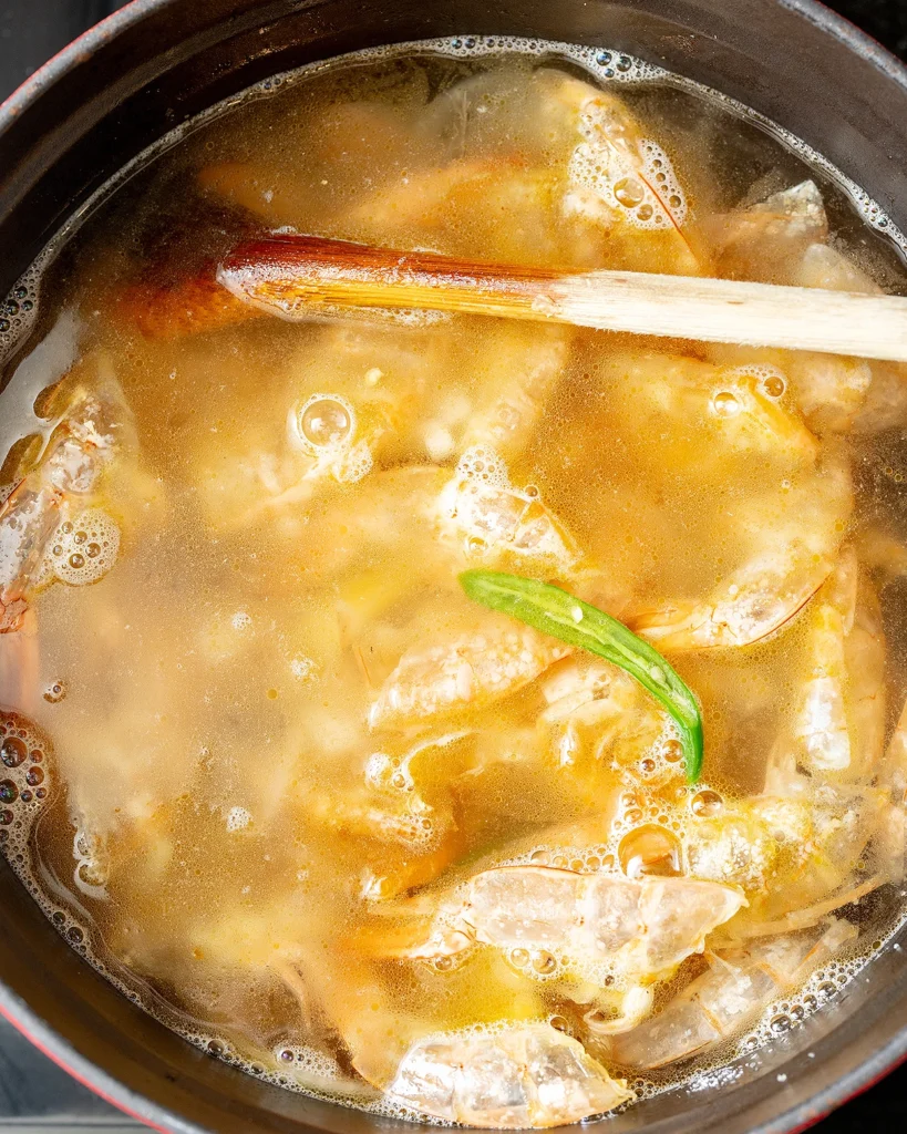 Shrimp stock