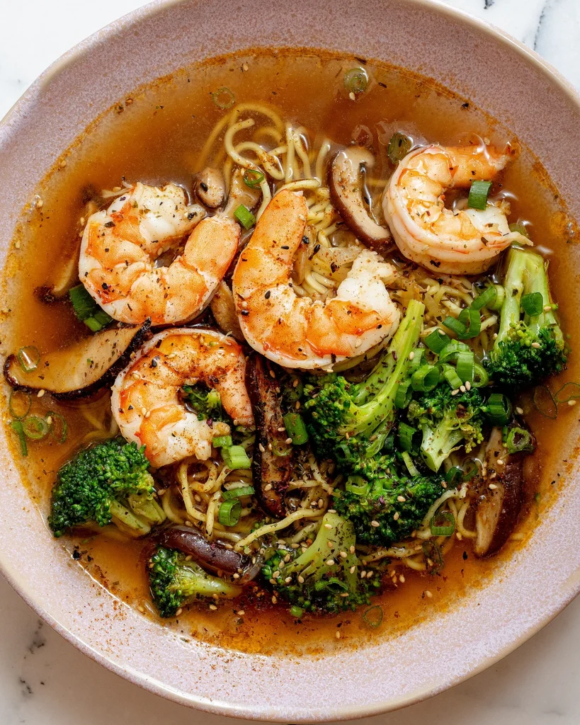 Spicy Shrimp Noodle Soup