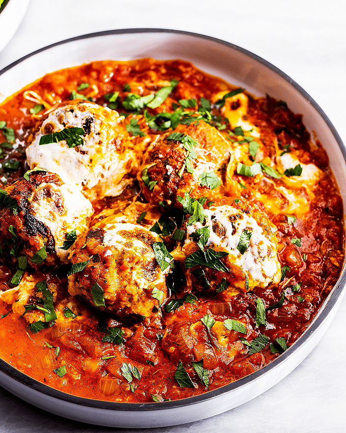 Spicy Calabrian Chicken Meatballs | Tried and True Recipes
