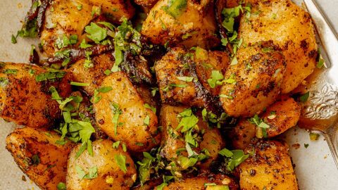 Spicy Cilantro-Lime Potatoes