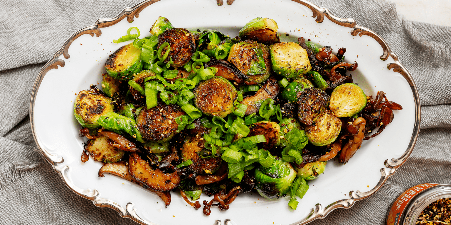 Brussels Sprouts and Mushrooms Tried and True Recipes