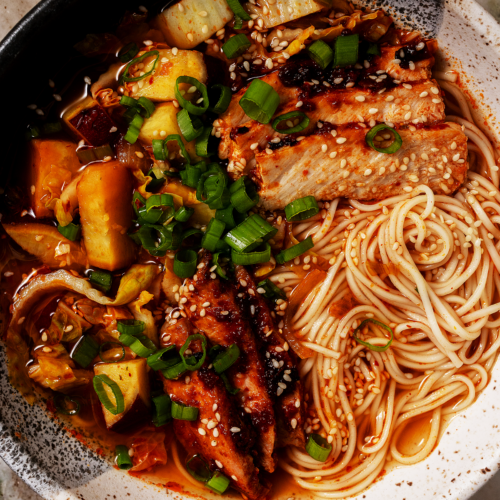 kimchi ramen noodles