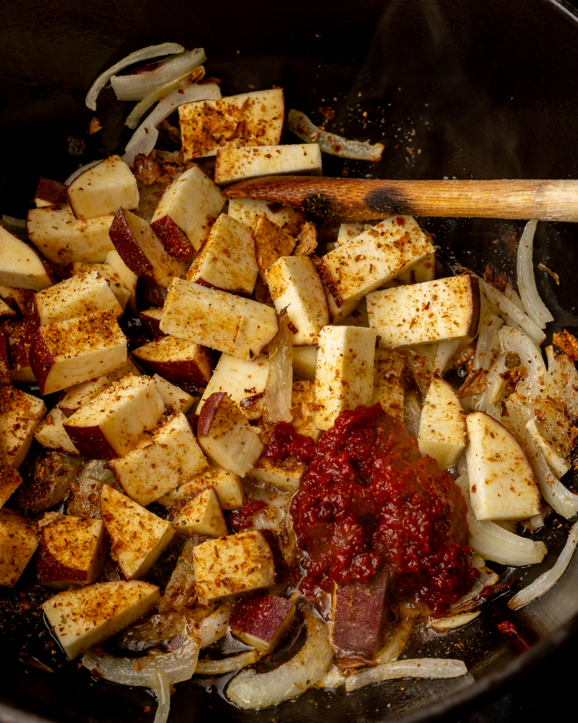 sweet potato kimchi