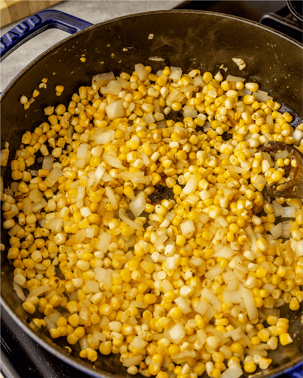 Braised Chicken Drumsticks with Corn | Tried and True Recipes