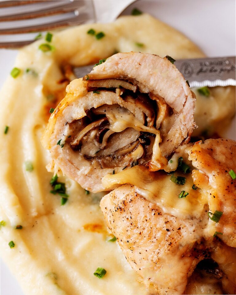 Mushroom Swiss Chicken Roulades | Tried and True Recipes