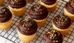 Irish Cream Cupcakes with Chocolate Frosting