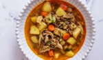 Chicken Lentil Soup with Leeks