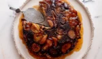 Chocolate-Fig Upside-Down Cake
