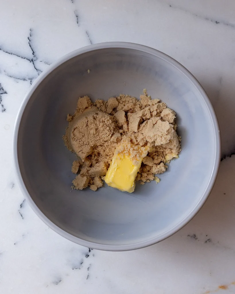 Butter and brown sugar