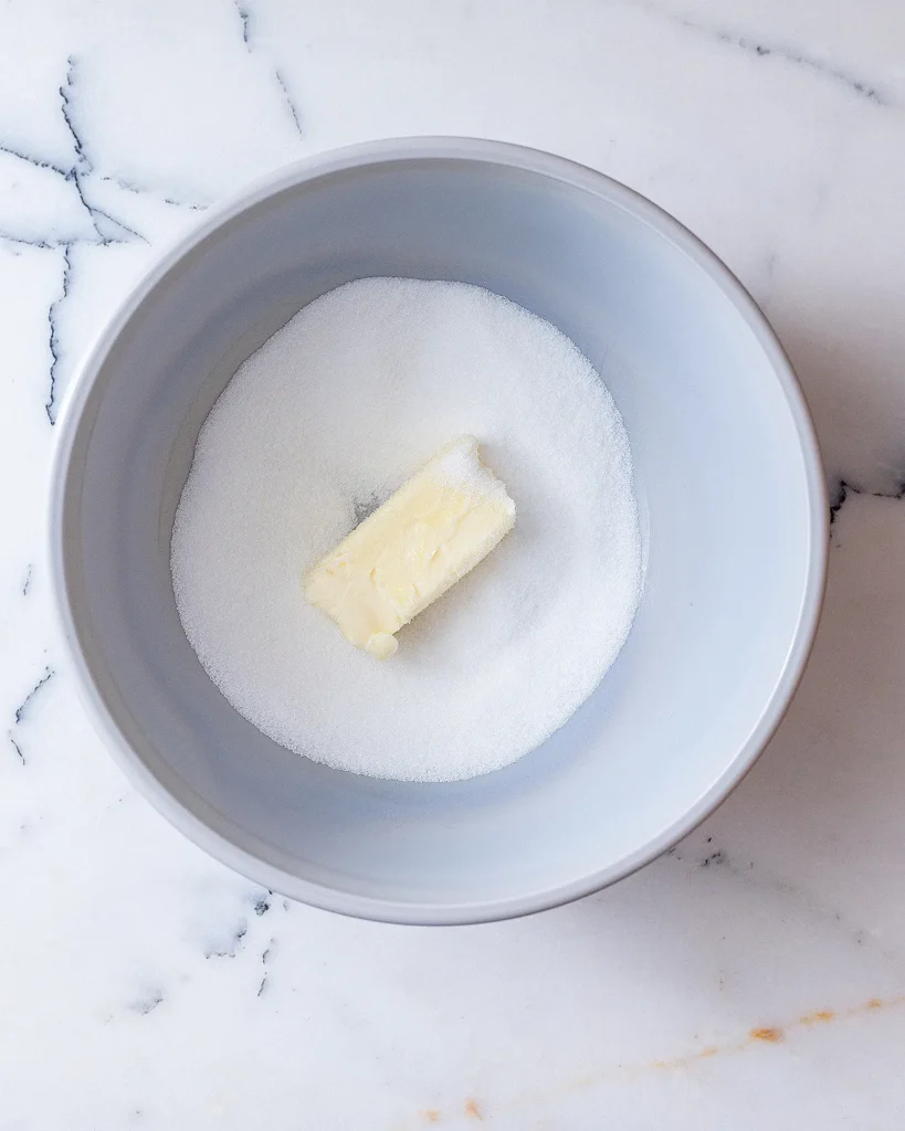 Butter and sugar