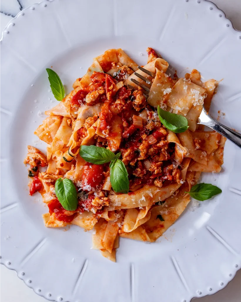Chicken pappardelle