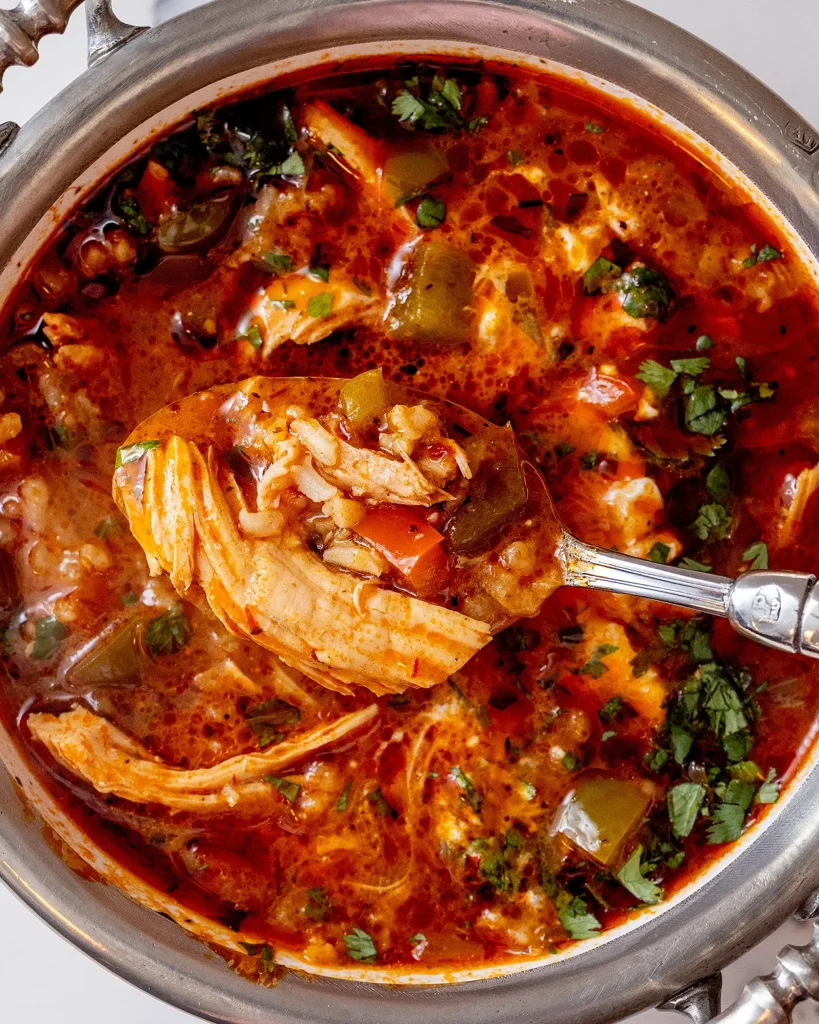 Chipotle Chicken and Rice Soup Recipe