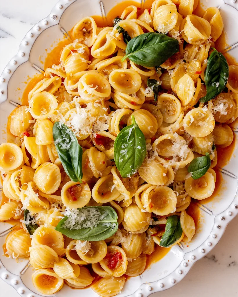 Cooked pasta