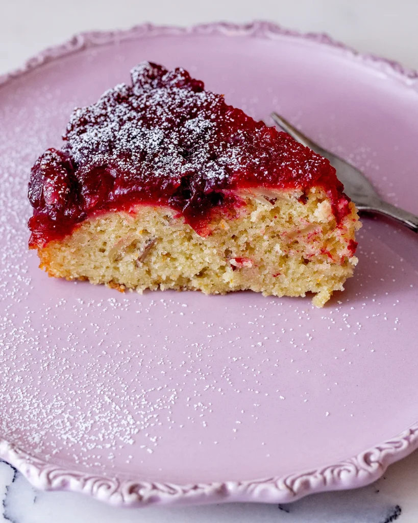 Cranberry cake for Thanksgiving