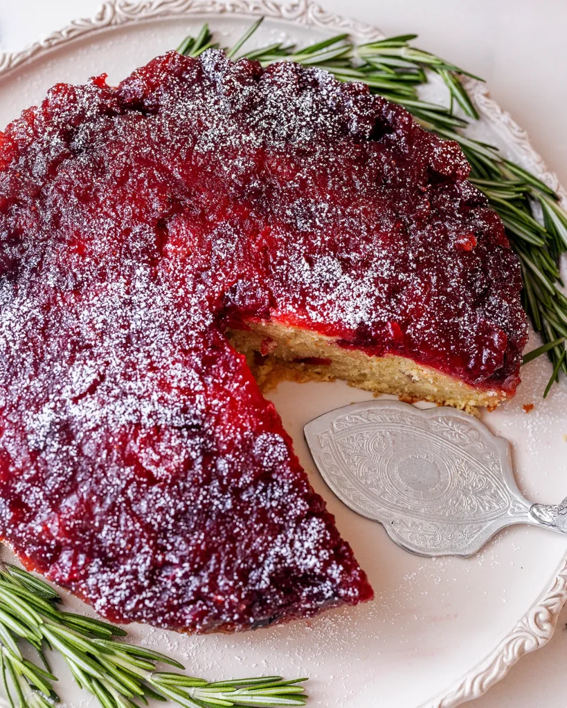 Cranberry dessert