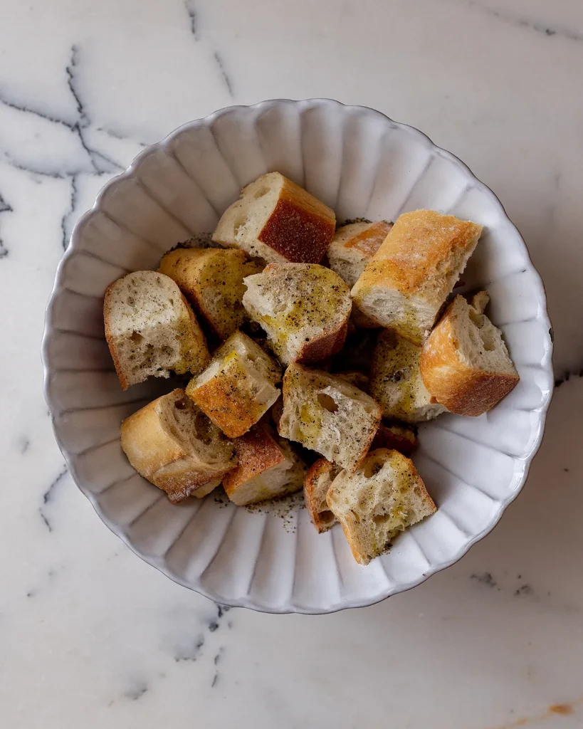 Cubed baguette