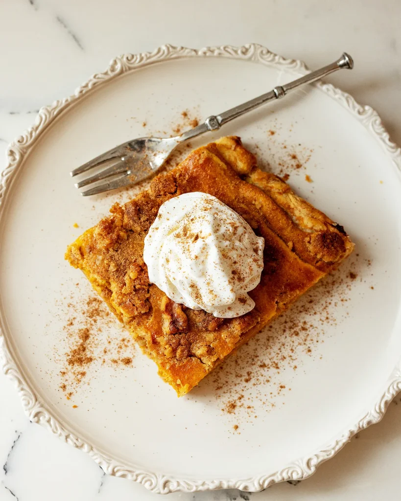 Easy pumpkin cheesecake tart