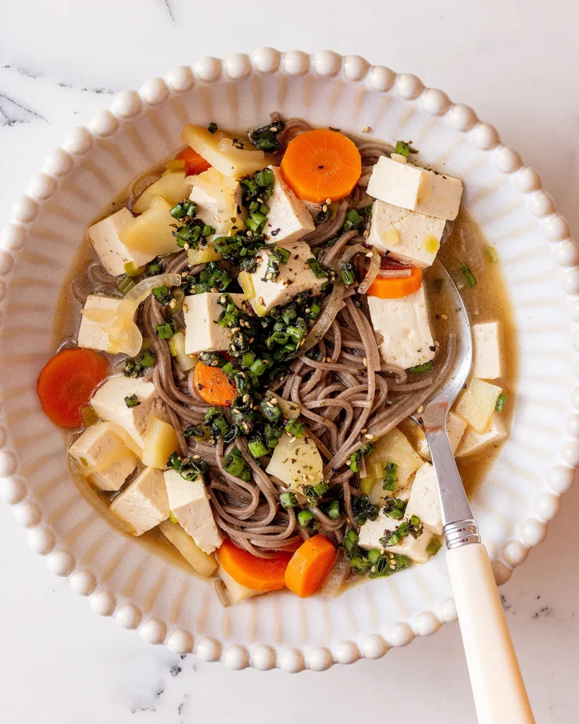 Easy vegan soba