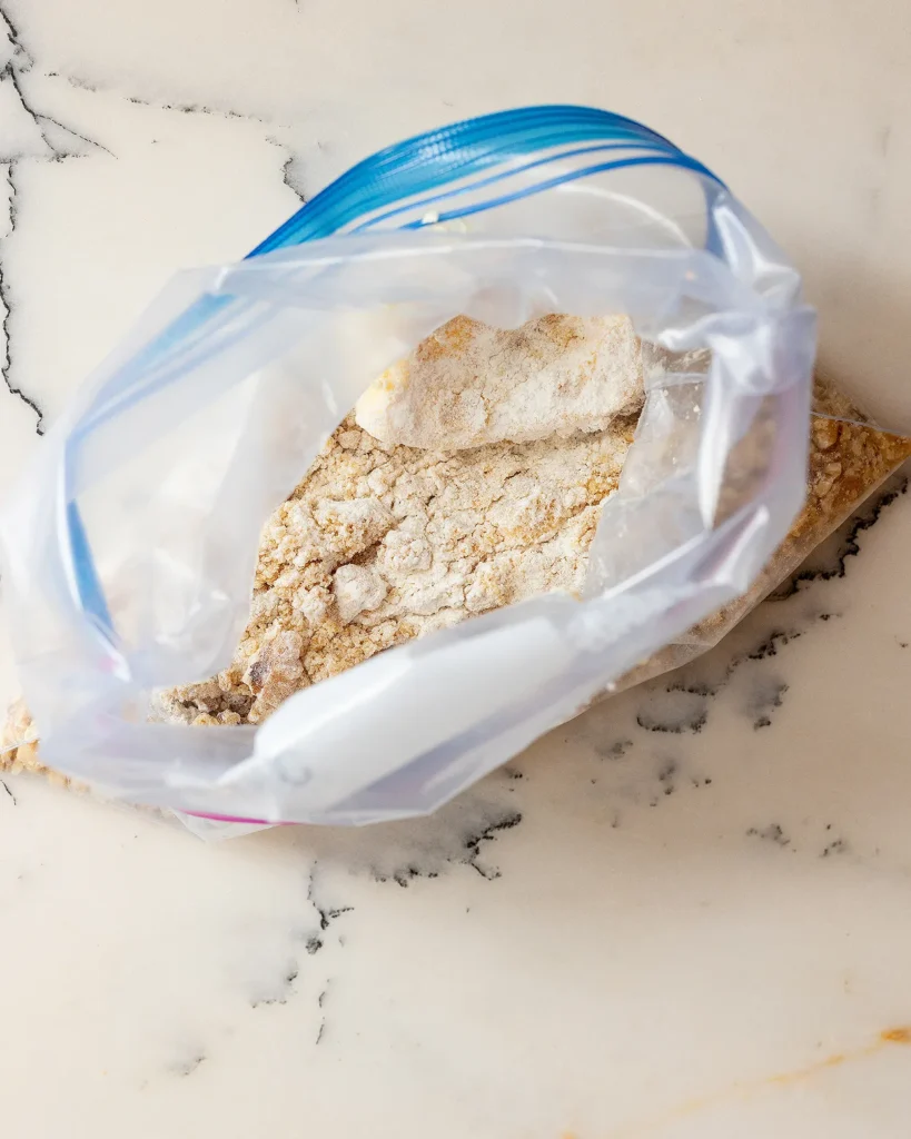 Make walnut streusel