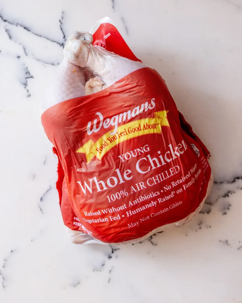 Whole chicken to make homemade broth