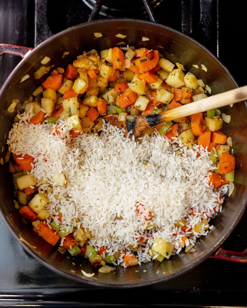 Add rice