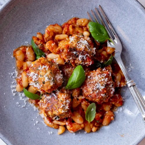 Easy turkey meatballs with ricotta basil and garlic