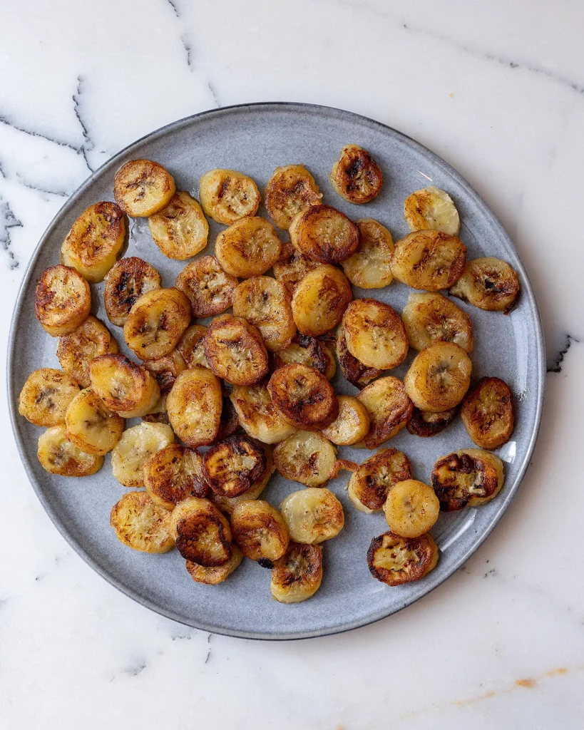 Sauteed bananas for upside down cake