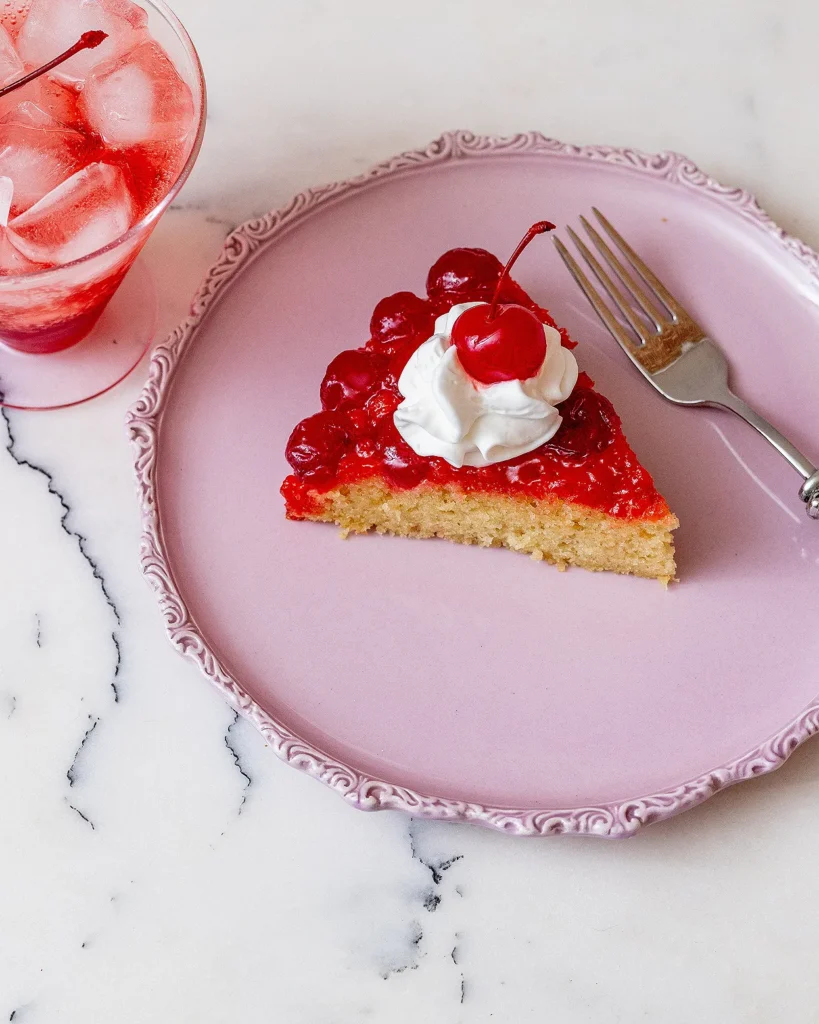 Shirley Temple cake