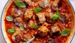Turkey Meatballs with White Beans