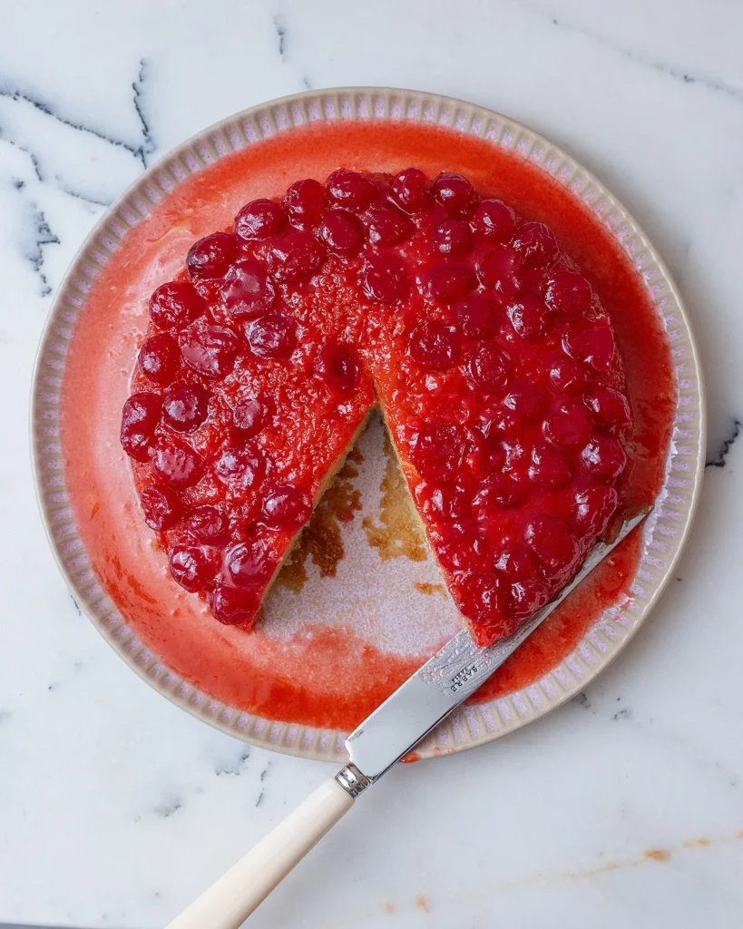Upside-down cake recipe ideas