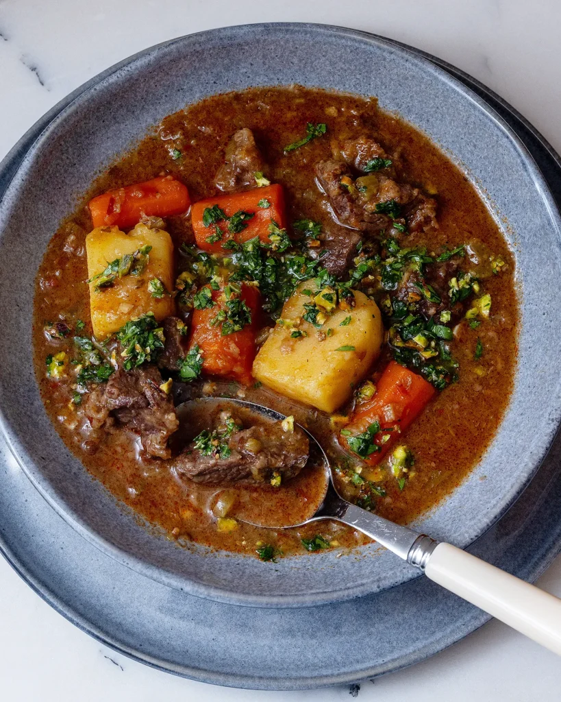 Best harissa beef stew