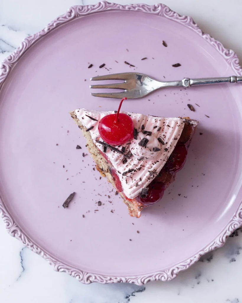 Cherry garcia inspired dessert