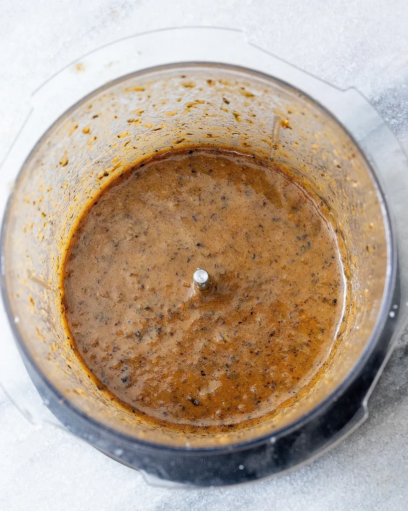 Dressing for shishito peppers