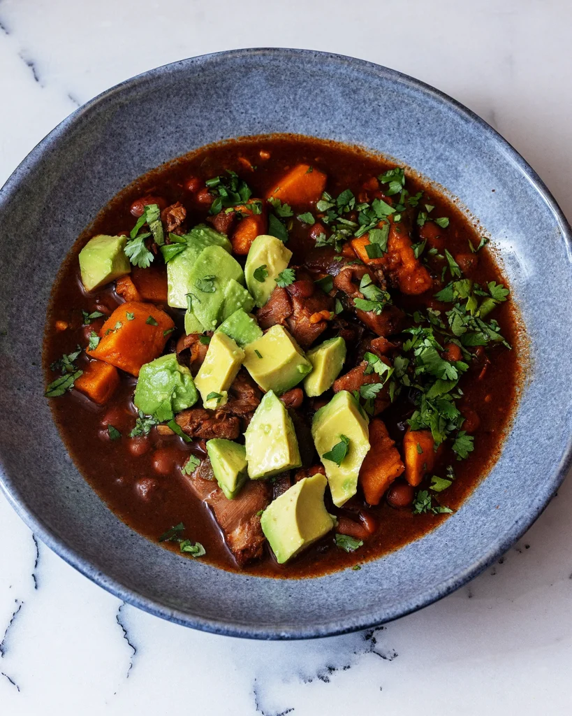 Easy Spicy Chicken and Sweet Potato Soup Recipe