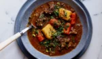 Harissa Beef and Leek Stew