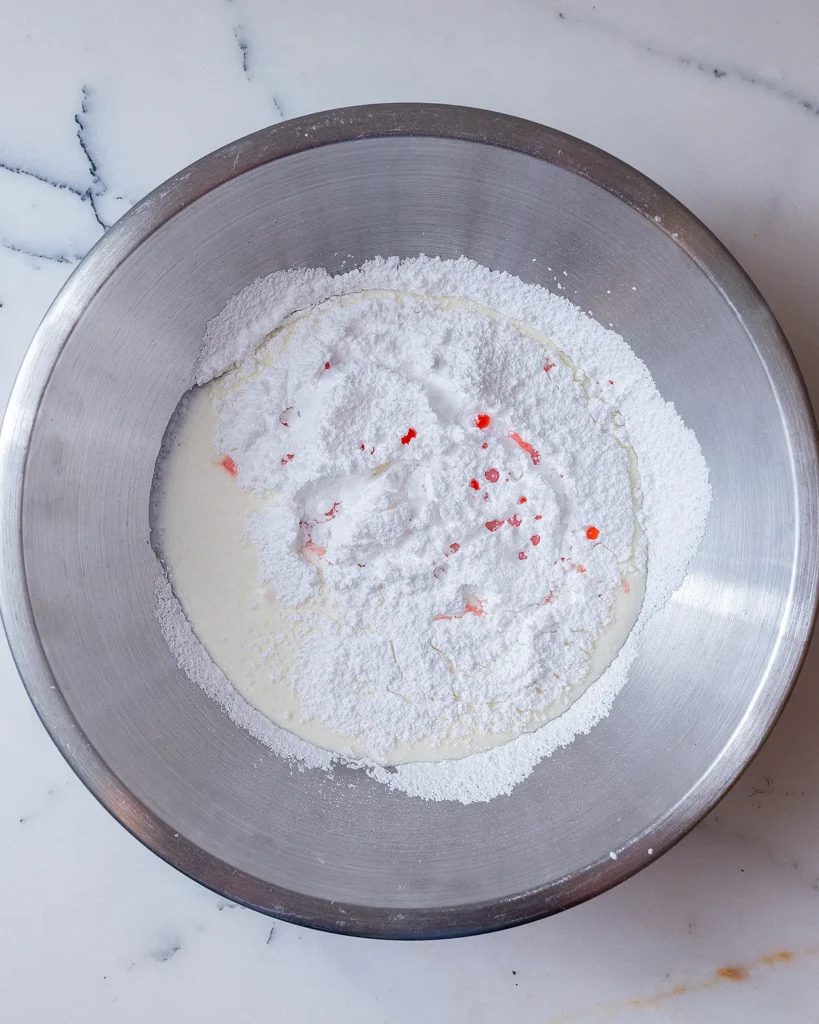 Start the maraschino mascarpone