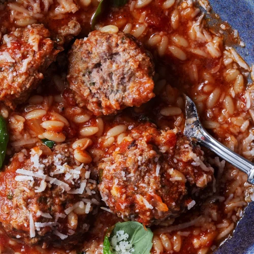 Tender beef meatballs