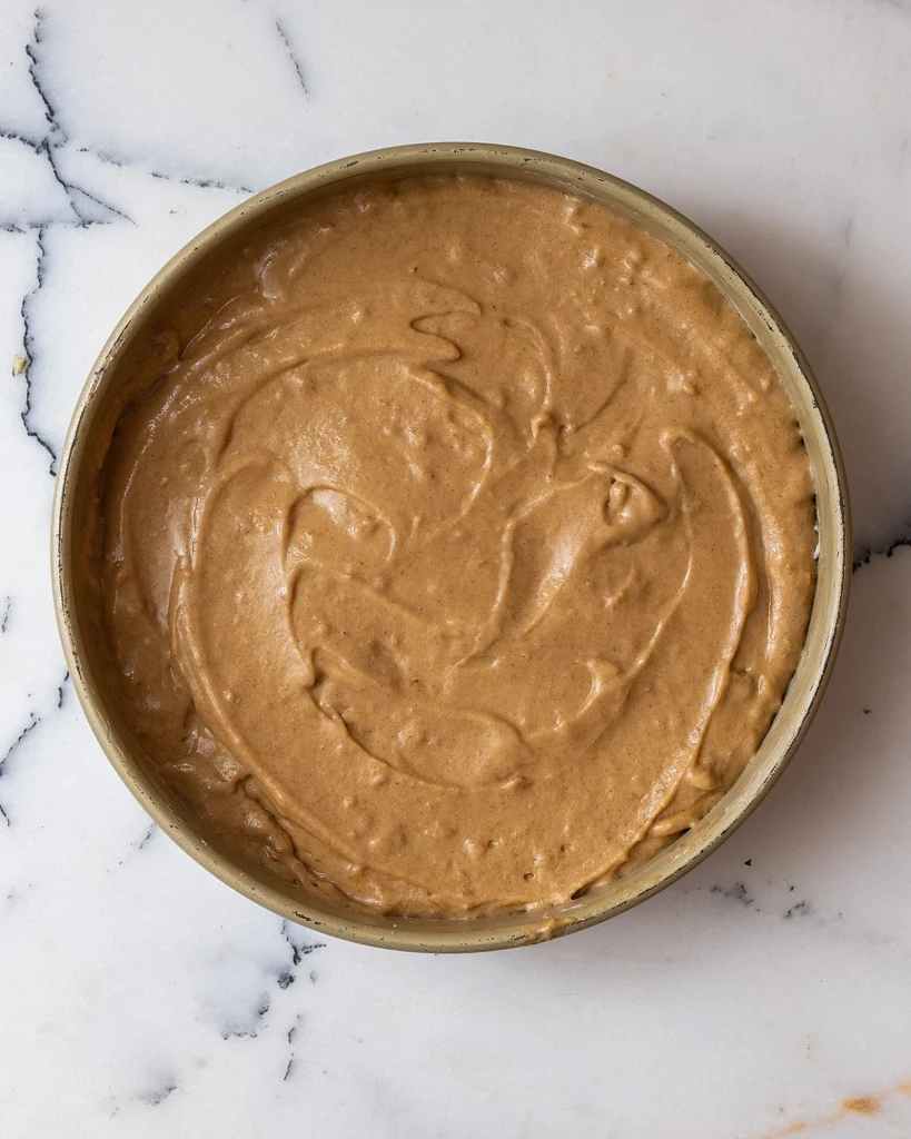 Add batter to cake pan