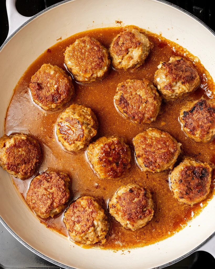 Add the orange sauce to the pot