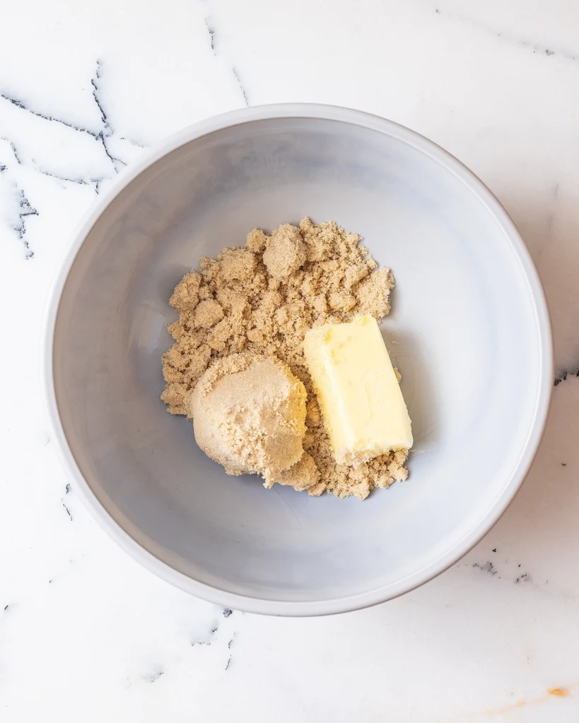 Butter and brown sugar