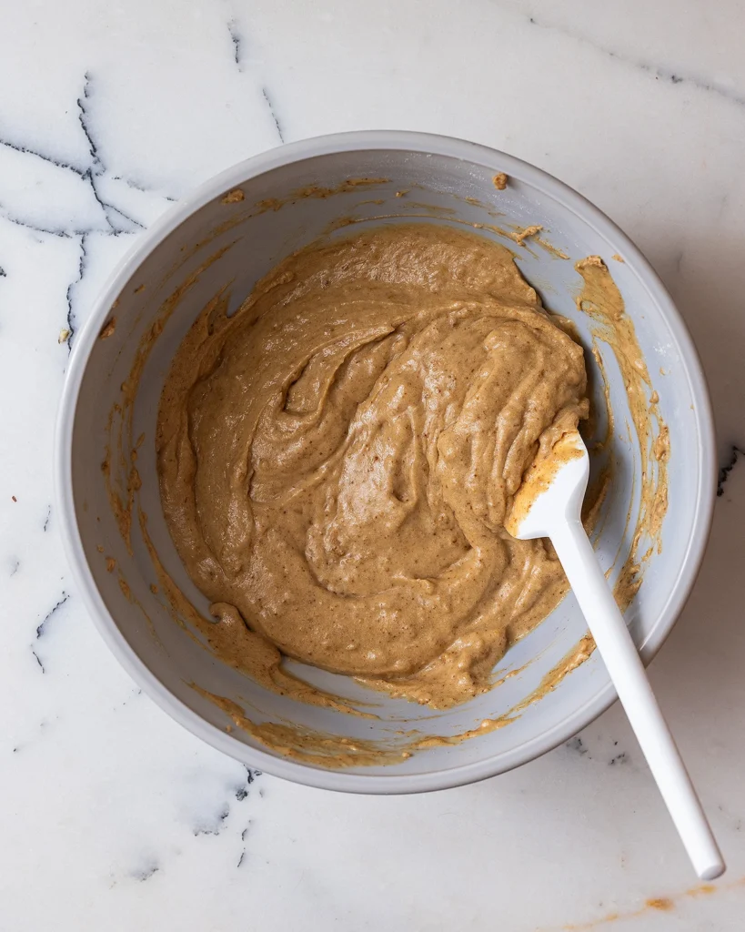 Chicory cinnamon cake batter
