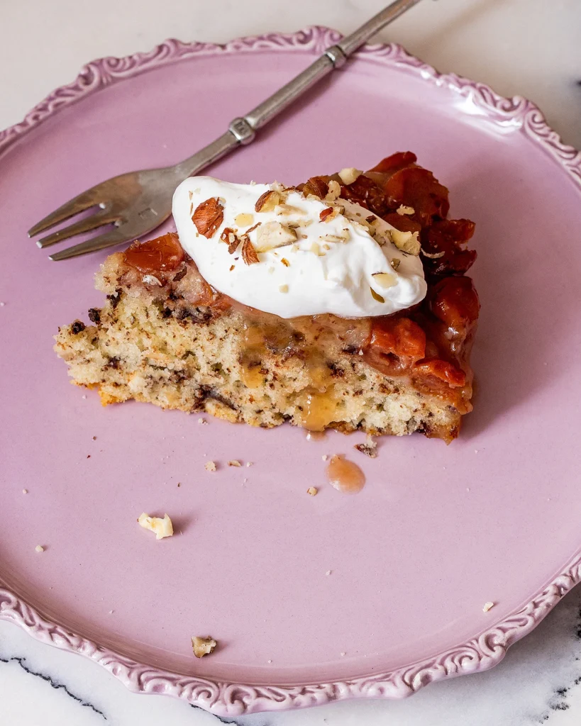 Serve with amaretto whipped cream