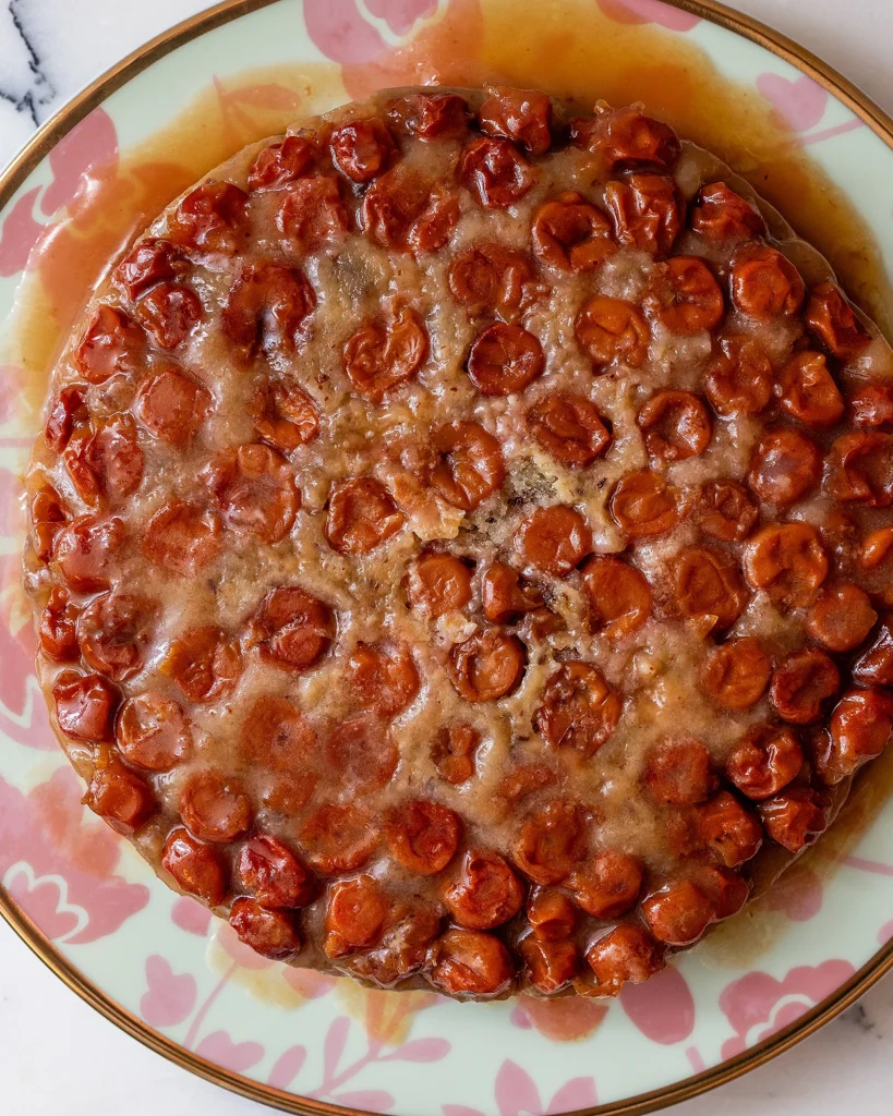 Tart cherry cake recipe
