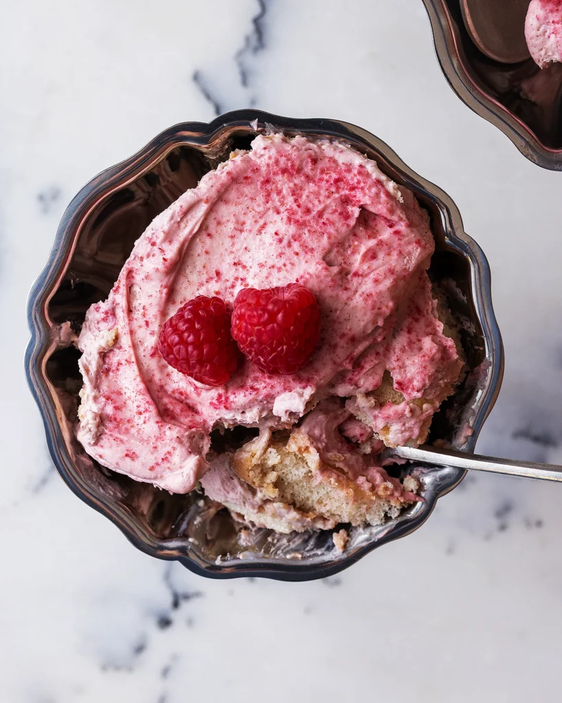 Tiramisu with fruit