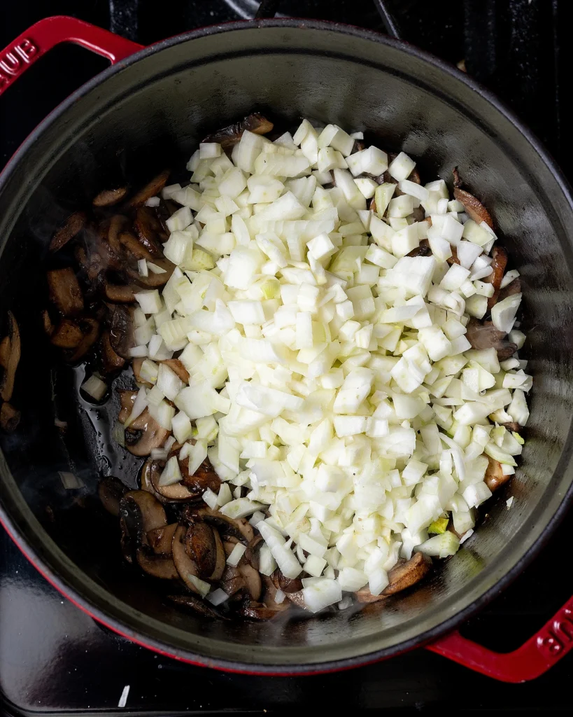 Add onion and fennel