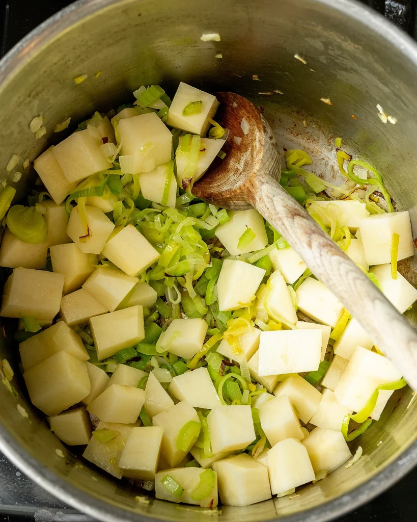 Add potatoes