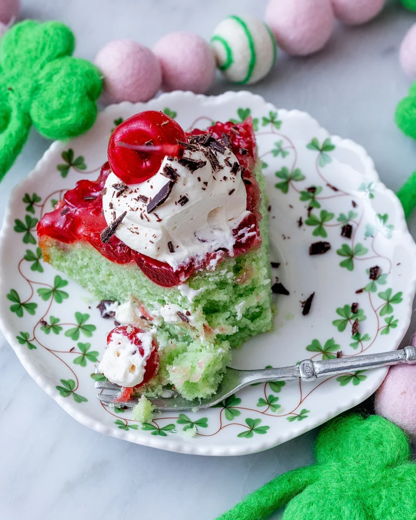 Best Shamrock Shake Cake