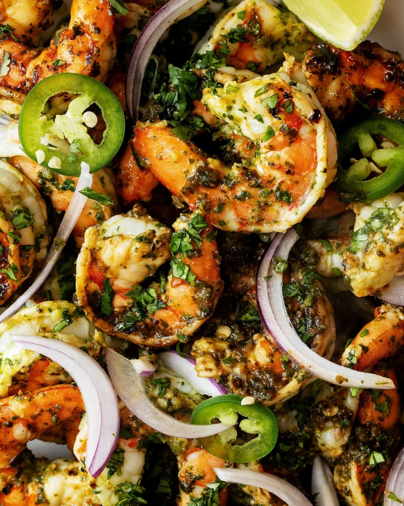 Best lime cilantro shrimp