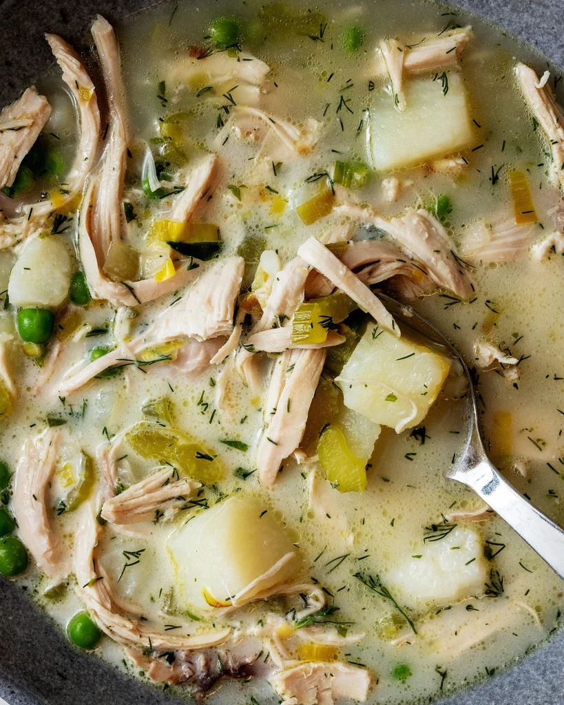 Chicken soup for spring